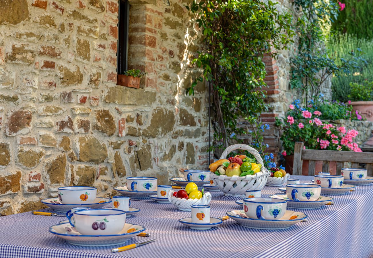 Villa in Civitella in Val di Chiana - Tuscany Villa with Breathtaking View at Dotholiday