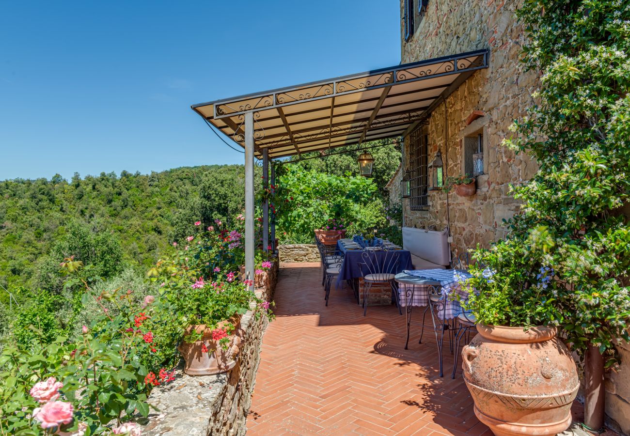 Villa in Civitella in Val di Chiana - Tuscany Villa with Breathtaking View at Dotholiday