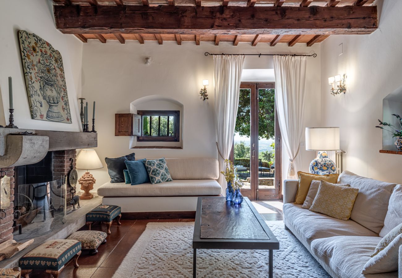 Villa in Civitella in Val di Chiana - Tuscany Villa with Breathtaking View at Dotholiday