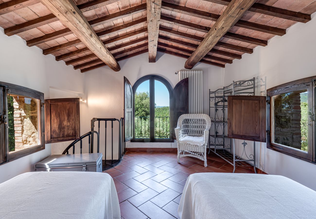 Villa in Civitella in Val di Chiana - Tuscany Villa with Breathtaking View at Dotholiday