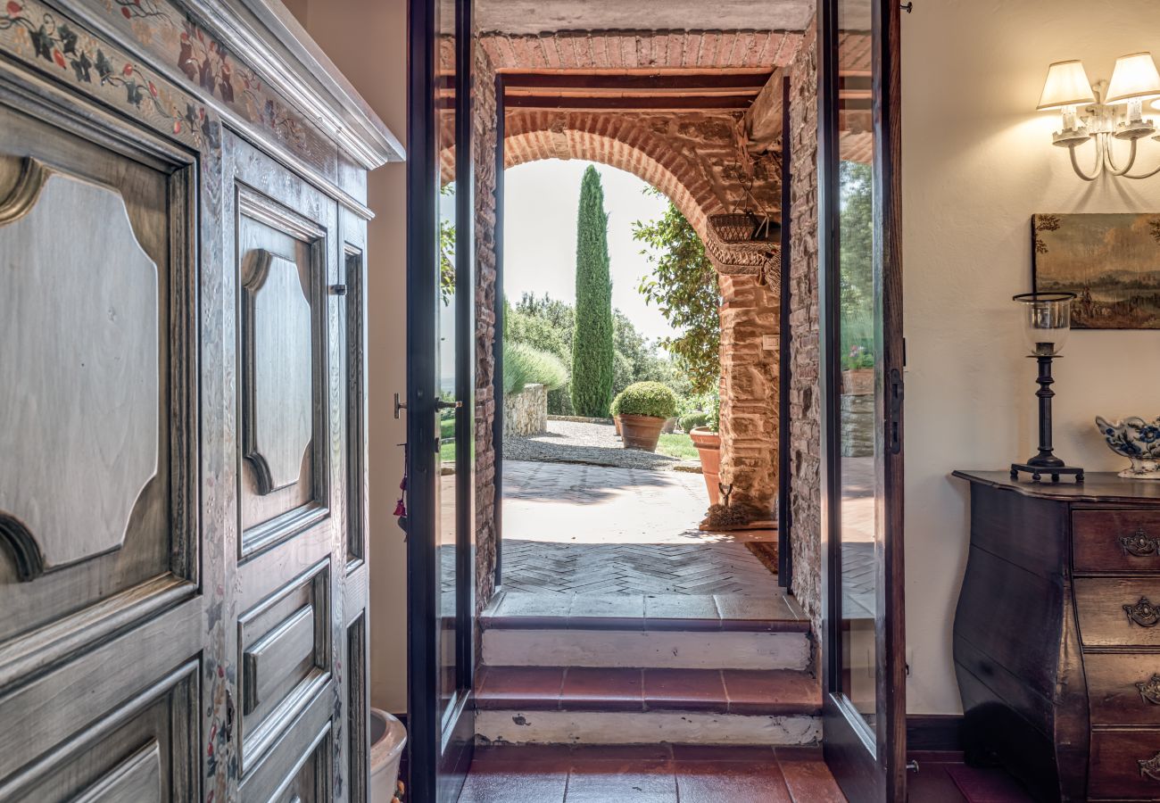 Villa in Civitella in Val di Chiana - Tuscany Villa with Breathtaking View at Dotholiday