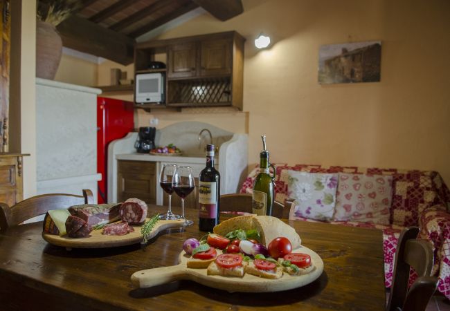 Ferienwohnung in Bucine - Typical, Charming with Chianti View at Marioli