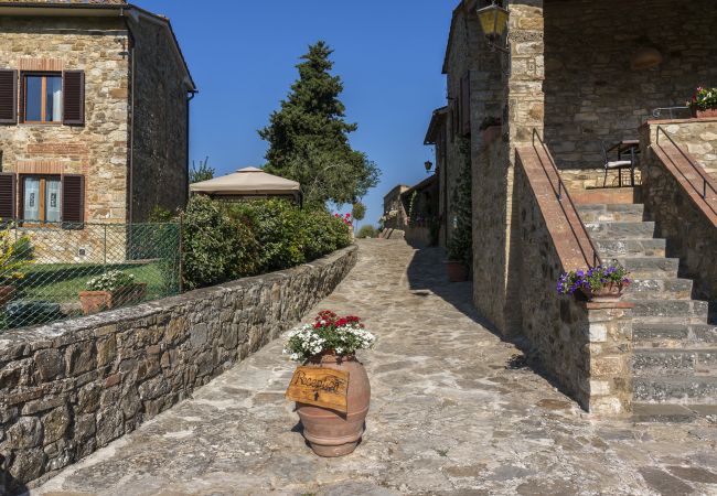 Ferienwohnung in Castellina in Chianti - Il Portico della Rocca in Chianti