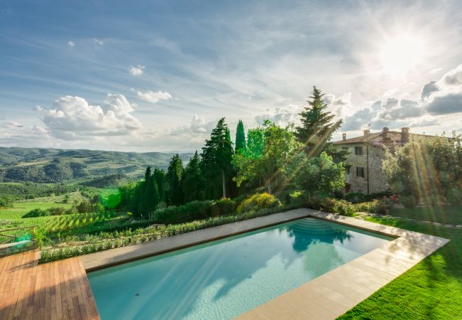 Ferienwohnung in Panzano - Luxury Chianti For Four in Panzano Chianti