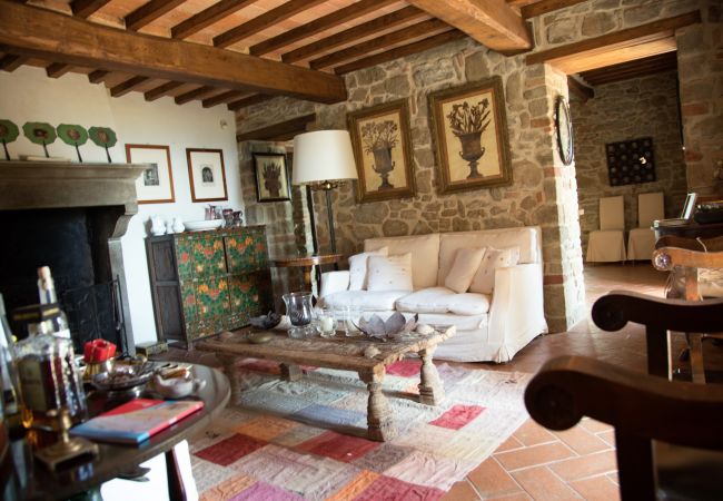 Villa in Civitella in Val di Chiana - Villa Tuscany with Flair, Luxury & Panorama Villa in Civitella in Val di Chiana - Villa Tuscany with Flair, Luxury & Panorama