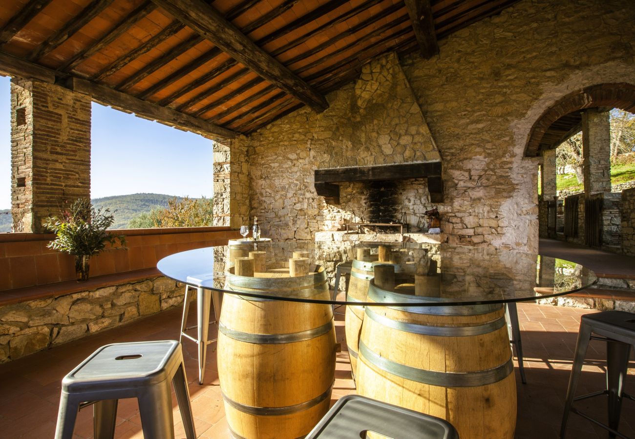 Villa in Gaiole in Chianti - Villa Vertine in Chianti