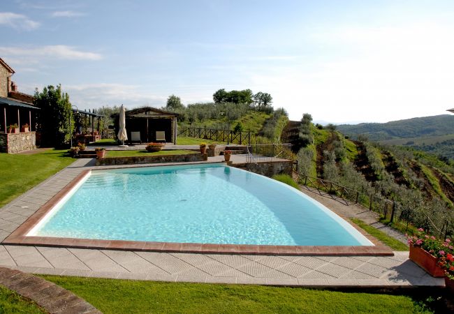 Appartement à Bucine - Typical, Charming with Chianti View at Marioli