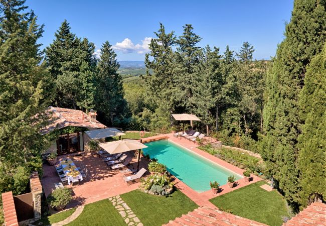 Villa à Castellina in Chianti - Villa in Castellina w. Pool, Garden & Winery Villa à Castellina in Chianti - Villa in Castellina w. Pool, Garden & Winery