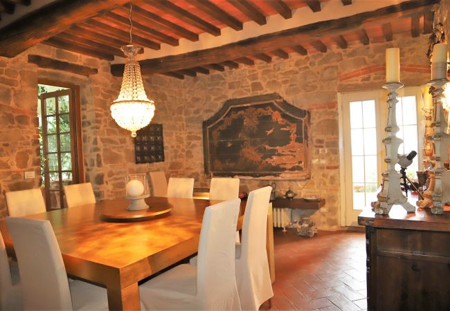 Villa a Civitella in Val di Chiana - Villa Tuscany with Flair, Luxury & Panorama