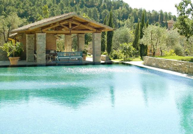 Villa a Pian di Sco - Villa Magnolia in most Exclusive Borgo in Tuscany