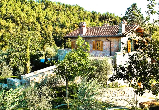 Villa a Pian di Sco - Villa Nocciolo in most Exclusive Borgo in Tuscany