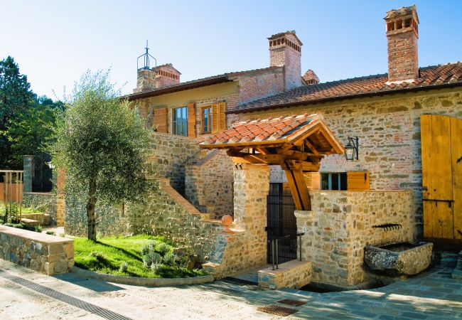 Villa a Pian di Sco - Villa Olivo in most Exclusive Borgo in Tuscany