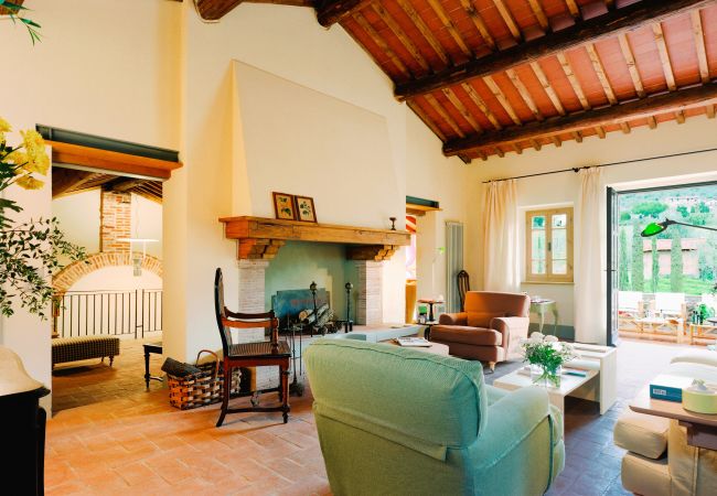 Villa a Pian di Sco - Villa Olivo in most Exclusive Borgo in Tuscany