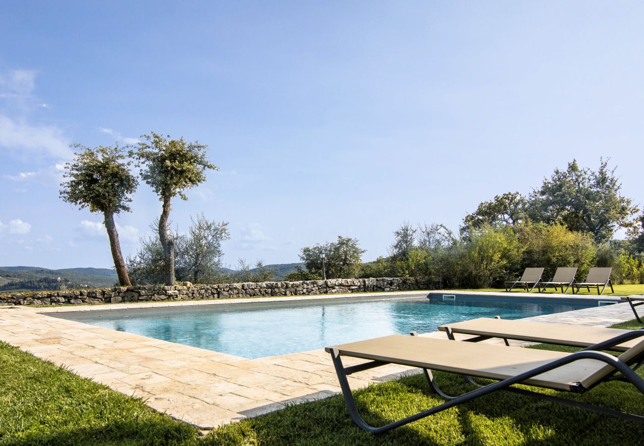 Villa a Gaiole in Chianti - Villa Vertine in Chianti