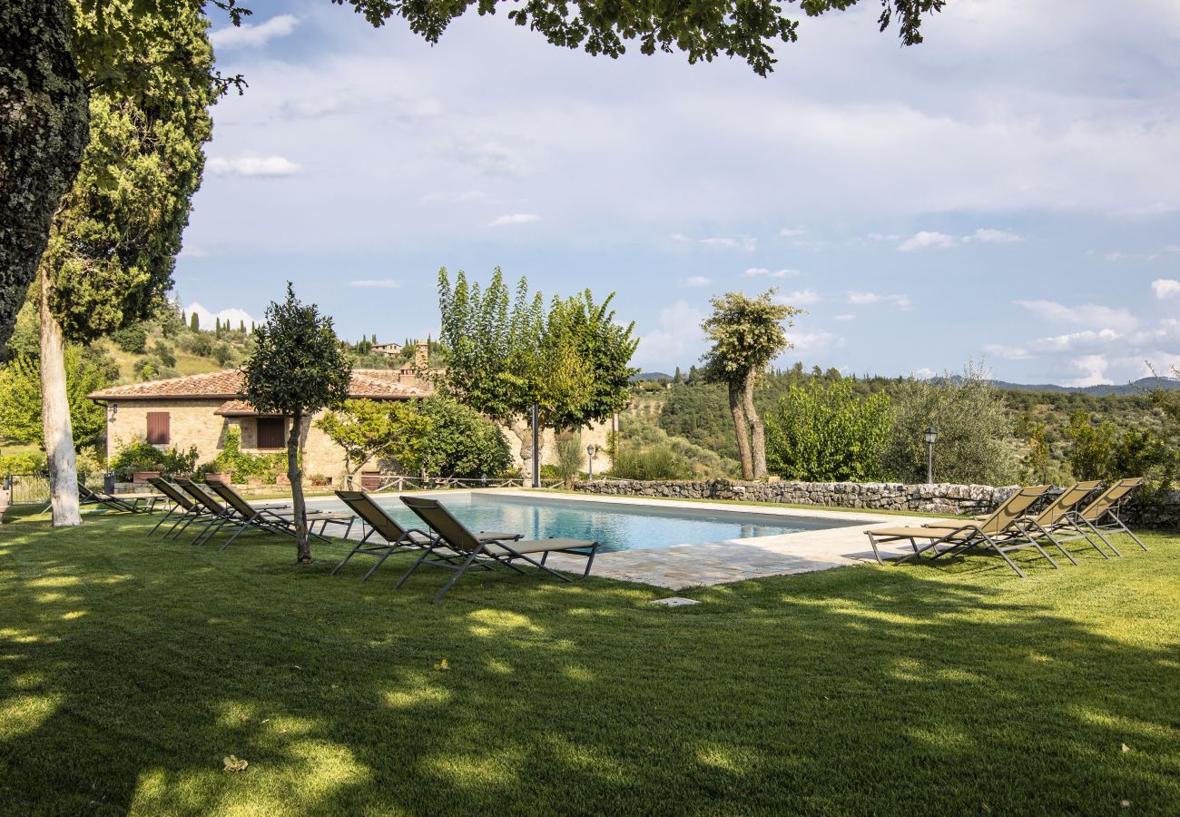 Villa a Gaiole in Chianti - Villa Vertine in Chianti