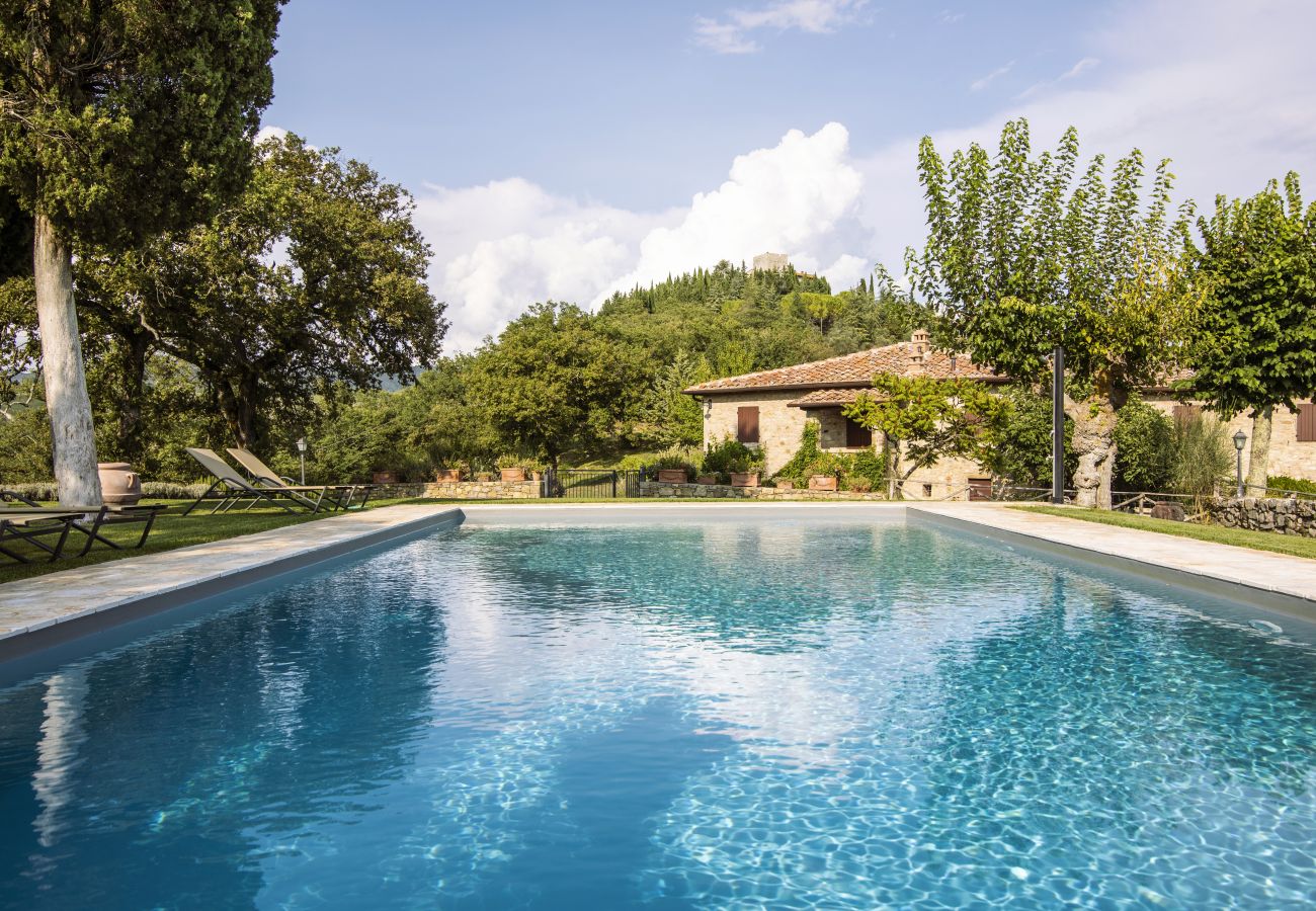 Villa a Gaiole in Chianti - Villa Vertine in Chianti