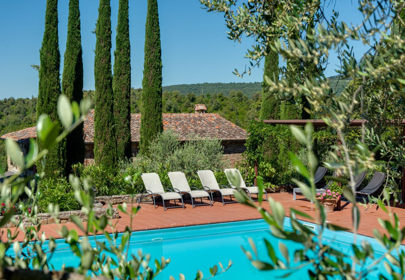Villa in Civitella in Val di Chiana - Tuscany Villa with Breathtaking View at Dotholiday