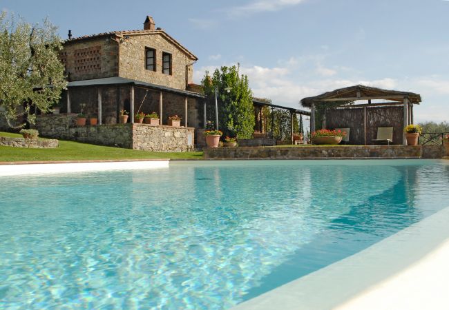 Appartement in Bucine - Romantic with Chianti Panorama at Marioli