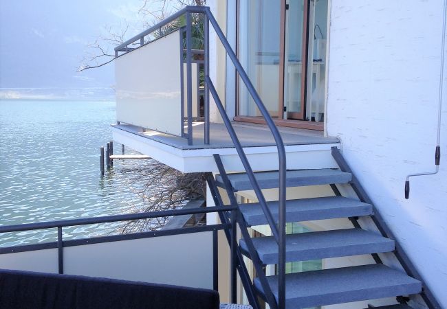 Chalet in Riva San Vitale - Direct on Lugano Lake: Take a Swim from your Villa