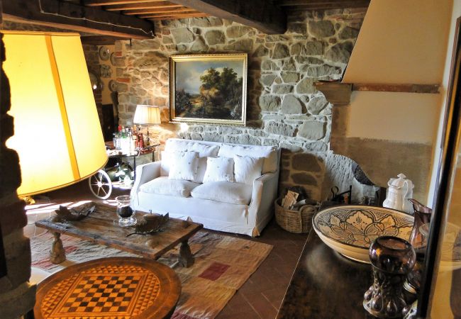 Villa in Civitella in Val di Chiana - Villa Tuscany with Flair, Luxury & Panorama Villa in Civitella in Val di Chiana - Villa Tuscany with Flair, Luxury & Panorama