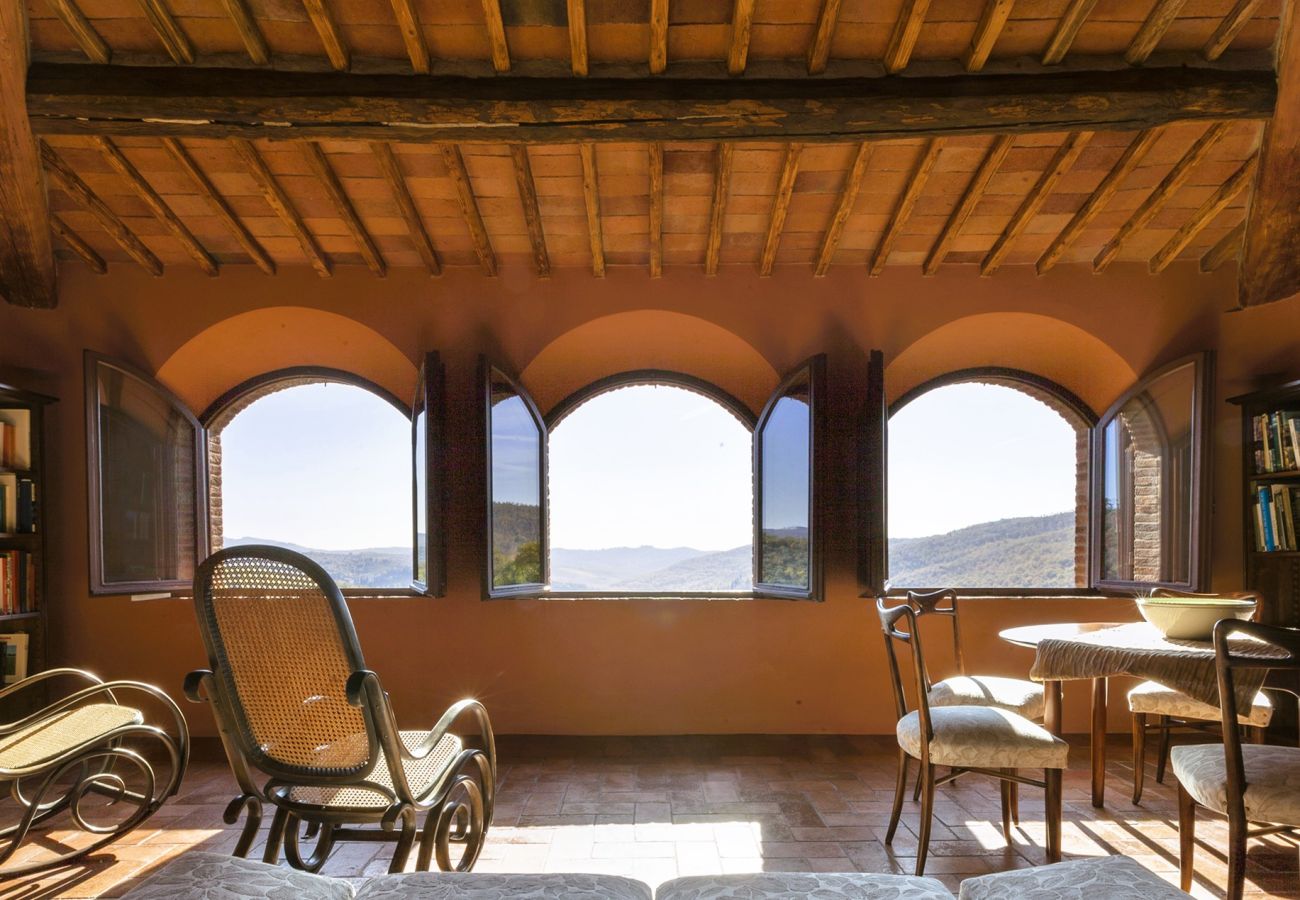 Villa in Gaiole in Chianti - Villa Vertine in Chianti