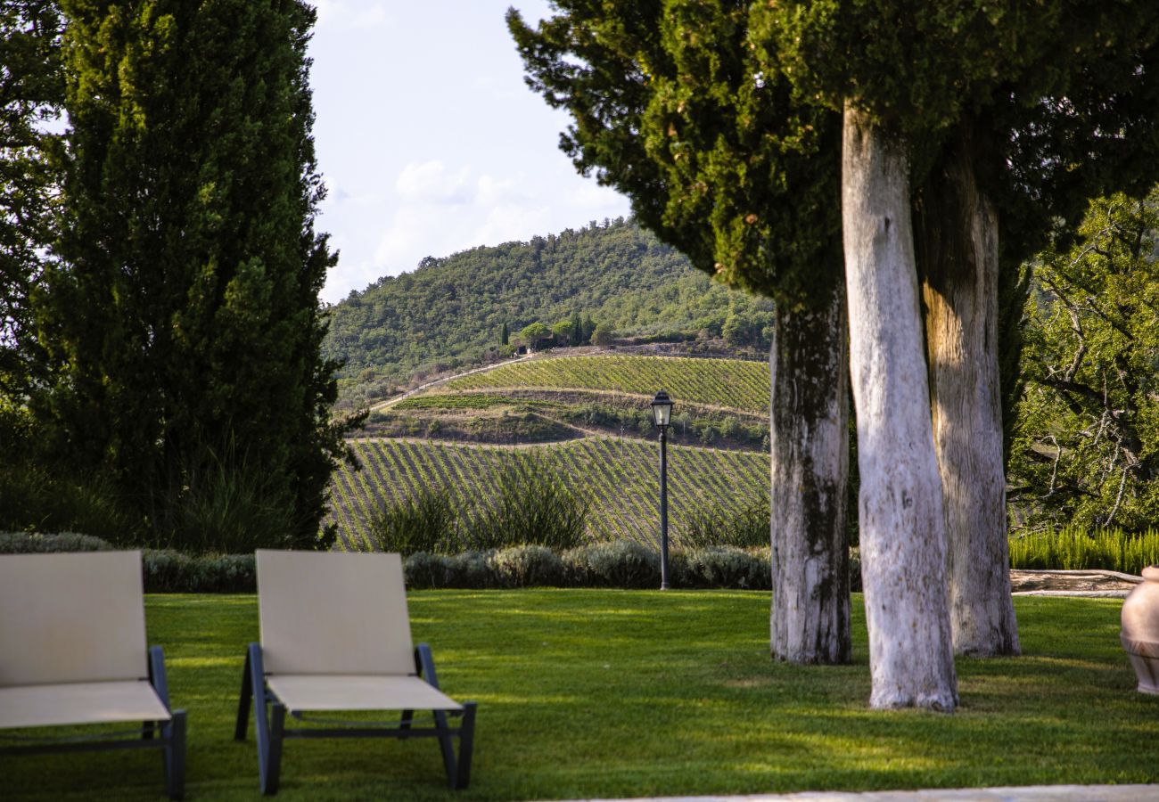 Villa in Gaiole in Chianti - Villa Vertine in Chianti