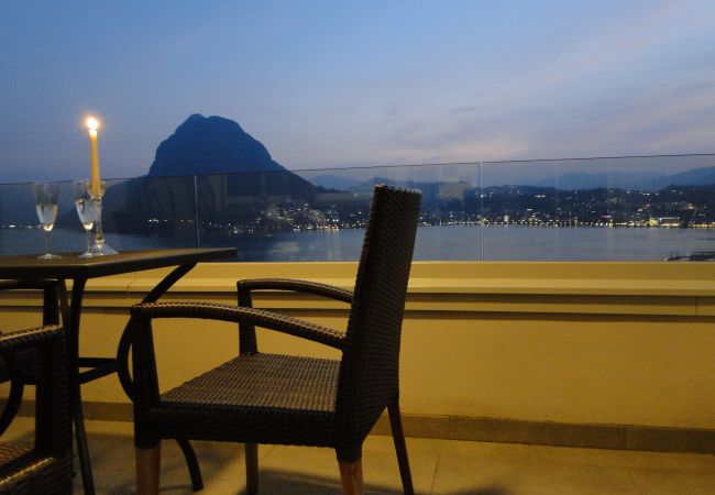 Apartment in Lugano - Breathtaking View for a Romantic Stay