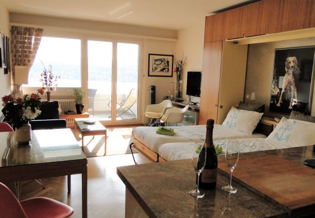 Apartment in Lugano - Breathtaking View for a Romantic Stay