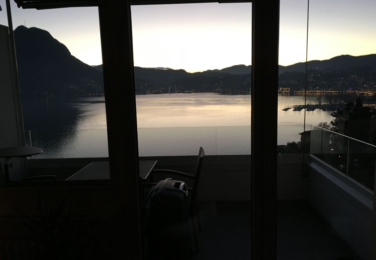 Apartment in Lugano - Breathtaking View for a Romantic Stay