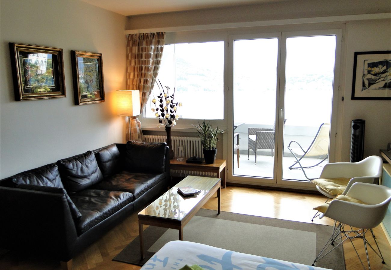 Apartment in Lugano - Breathtaking View for a Romantic Stay