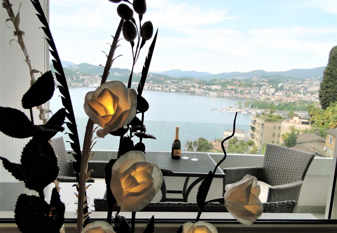 Apartment in Lugano - Breathtaking View for a Romantic Stay