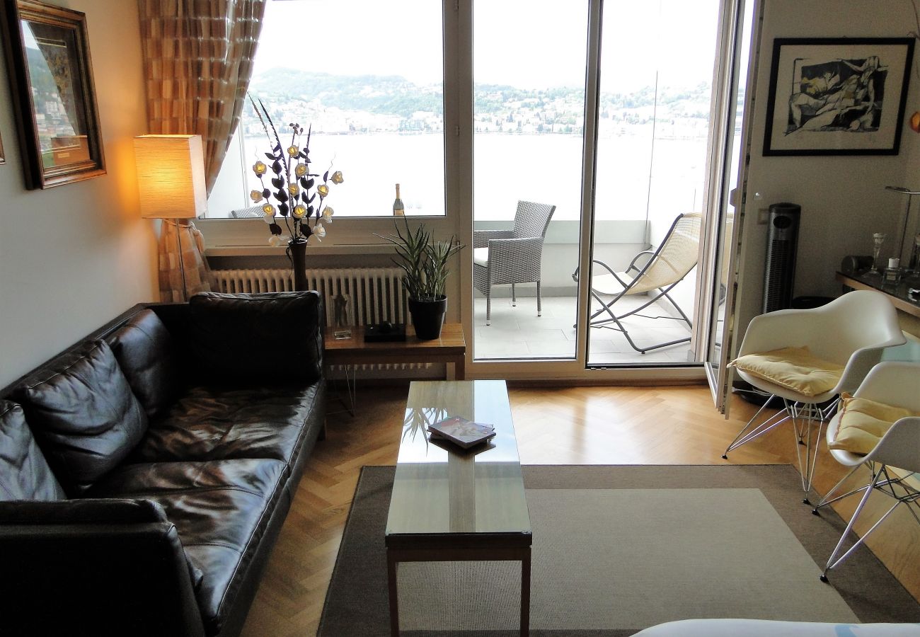 Apartment in Lugano - Breathtaking View for a Romantic Stay