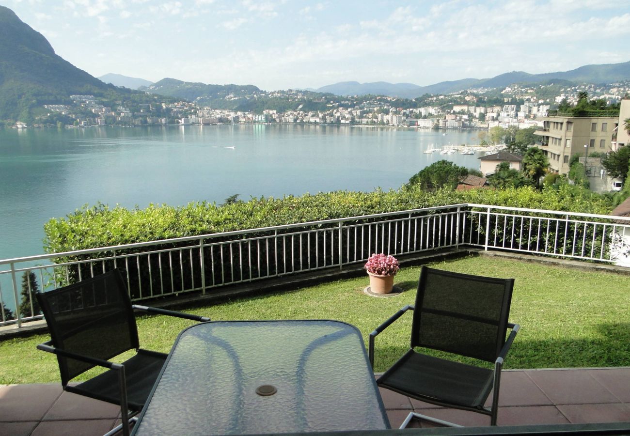 Apartment in Lugano - Lugano with Panorama from Castagnola Condo