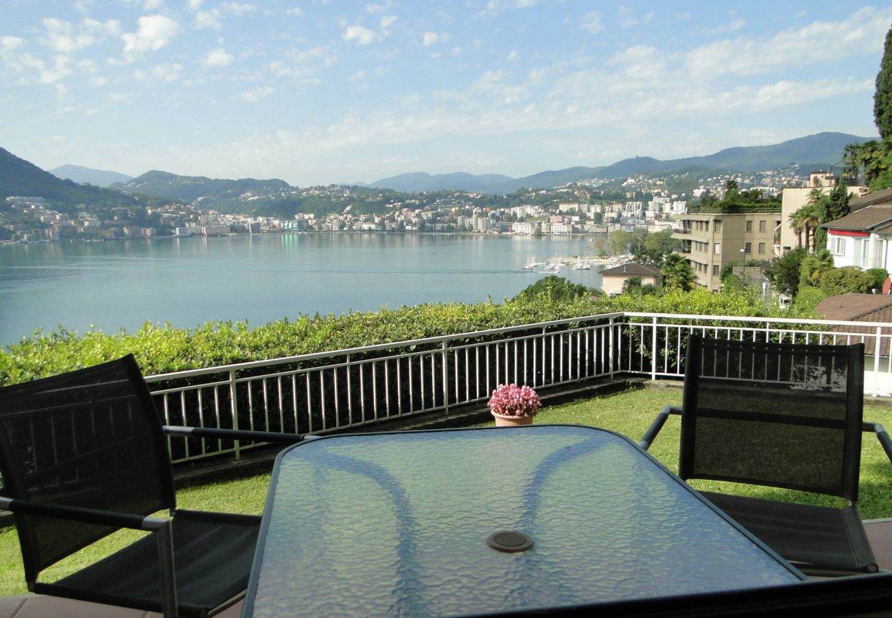 Apartment in Lugano - Lugano with Panorama from Castagnola Condo