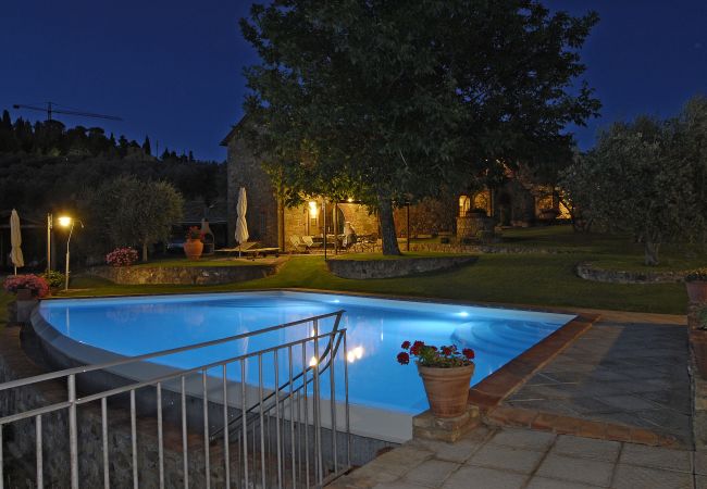 Apartment in Bucine - Typical, Charming with Chianti View at Marioli