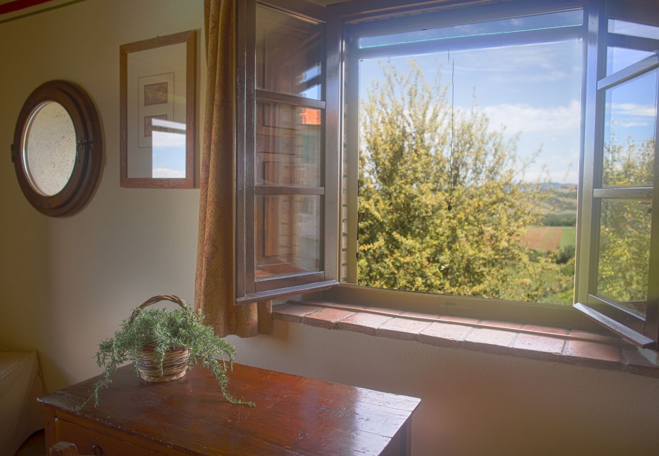 Apartment in Cinigiano - Typical Stone House looking Banfi Wineries
