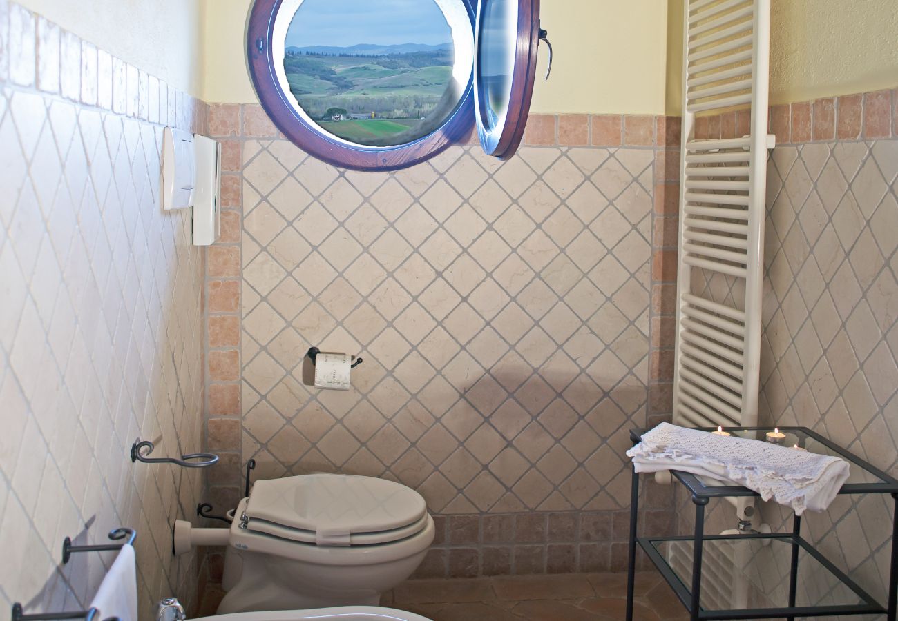 Apartment in Cinigiano - Typical Stone House looking Banfi Wineries