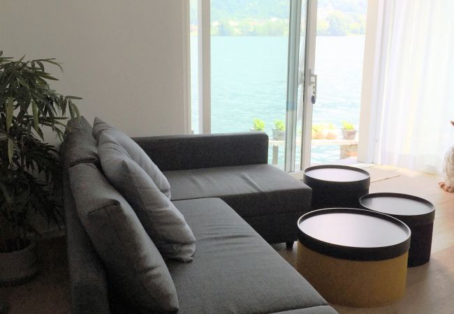 Chalet in Riva San Vitale - Direct on Lugano Lake: Take a Swim from your Villa