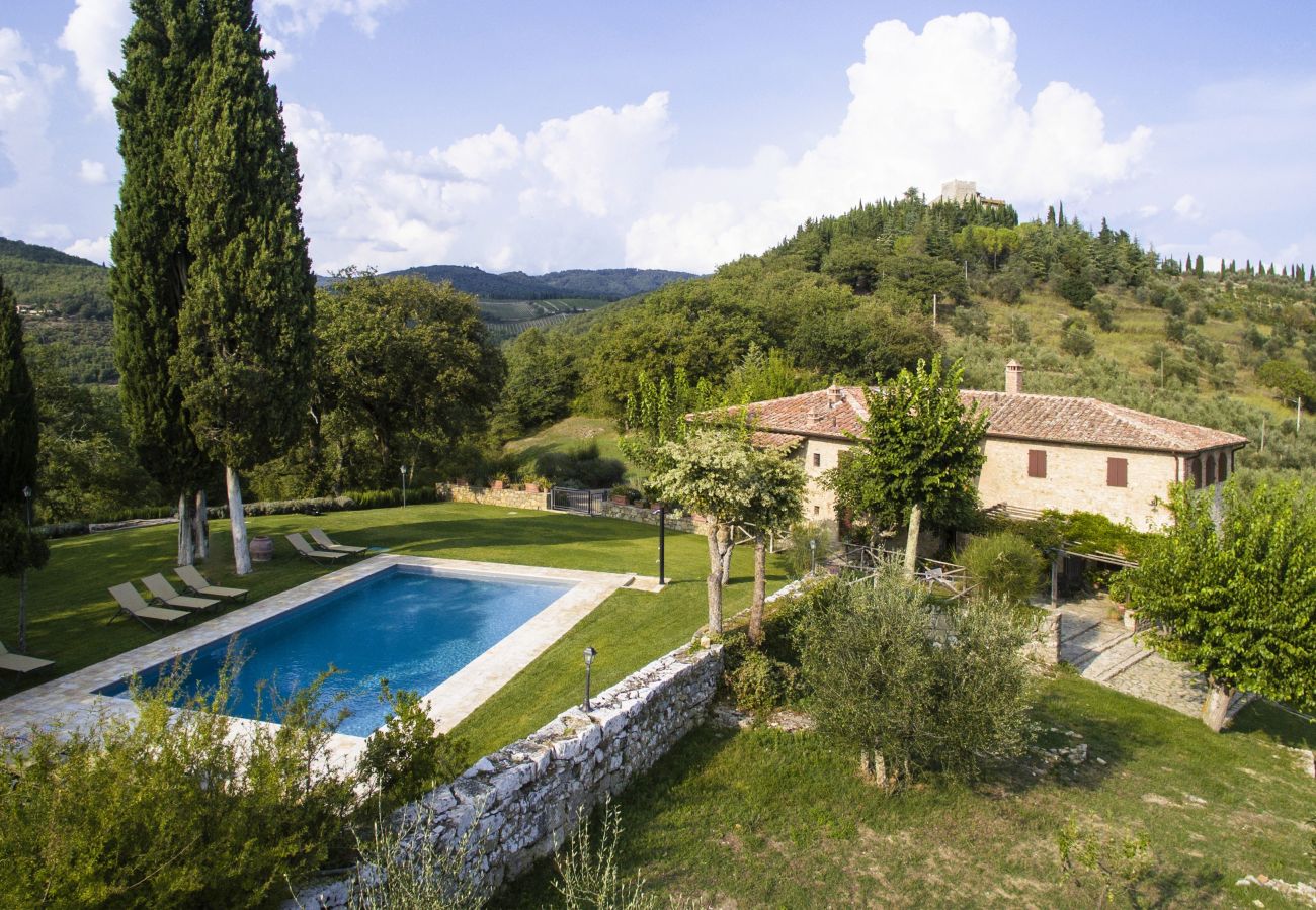 Villa in Gaiole in Chianti - Villa Vertine in Chianti