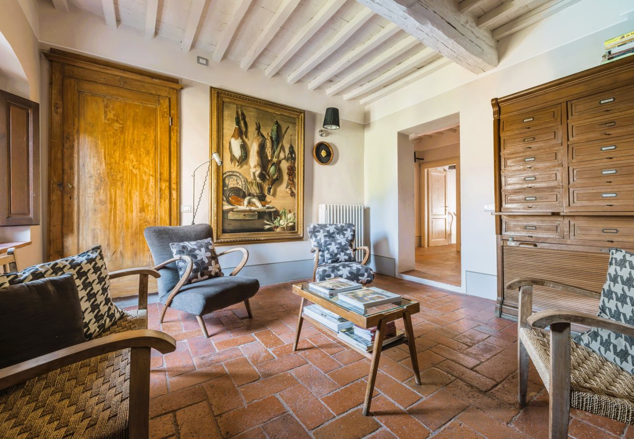 Villa in Larciano - Villa del Borgo, Exclusive Pool & View