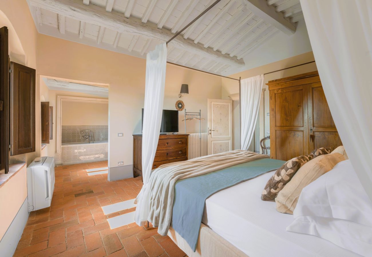 Villa in Larciano - Villa del Borgo, Exclusive Pool & View